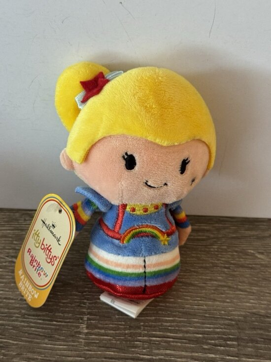 Hallmark Other - Hallmark Itty Bittys Rainbow Brite Figure Plush New D8